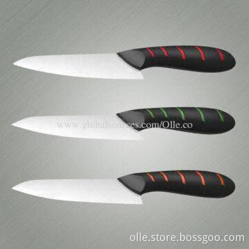 Ceramic Blade Chef's Knife, Convex Edge Blade